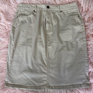 Laura Scott Denim skirt